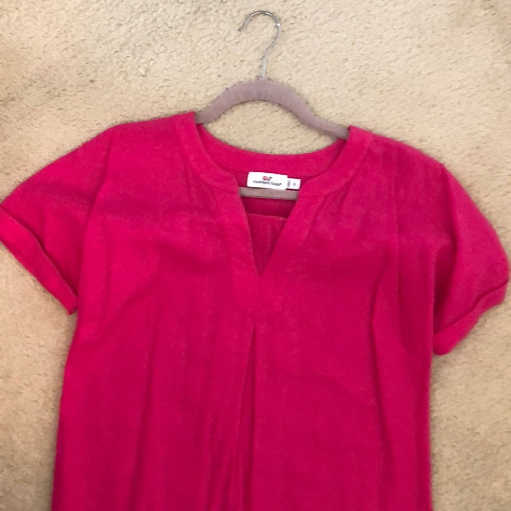 Vineyard vines preppy pink dress - Picture 2 of 3